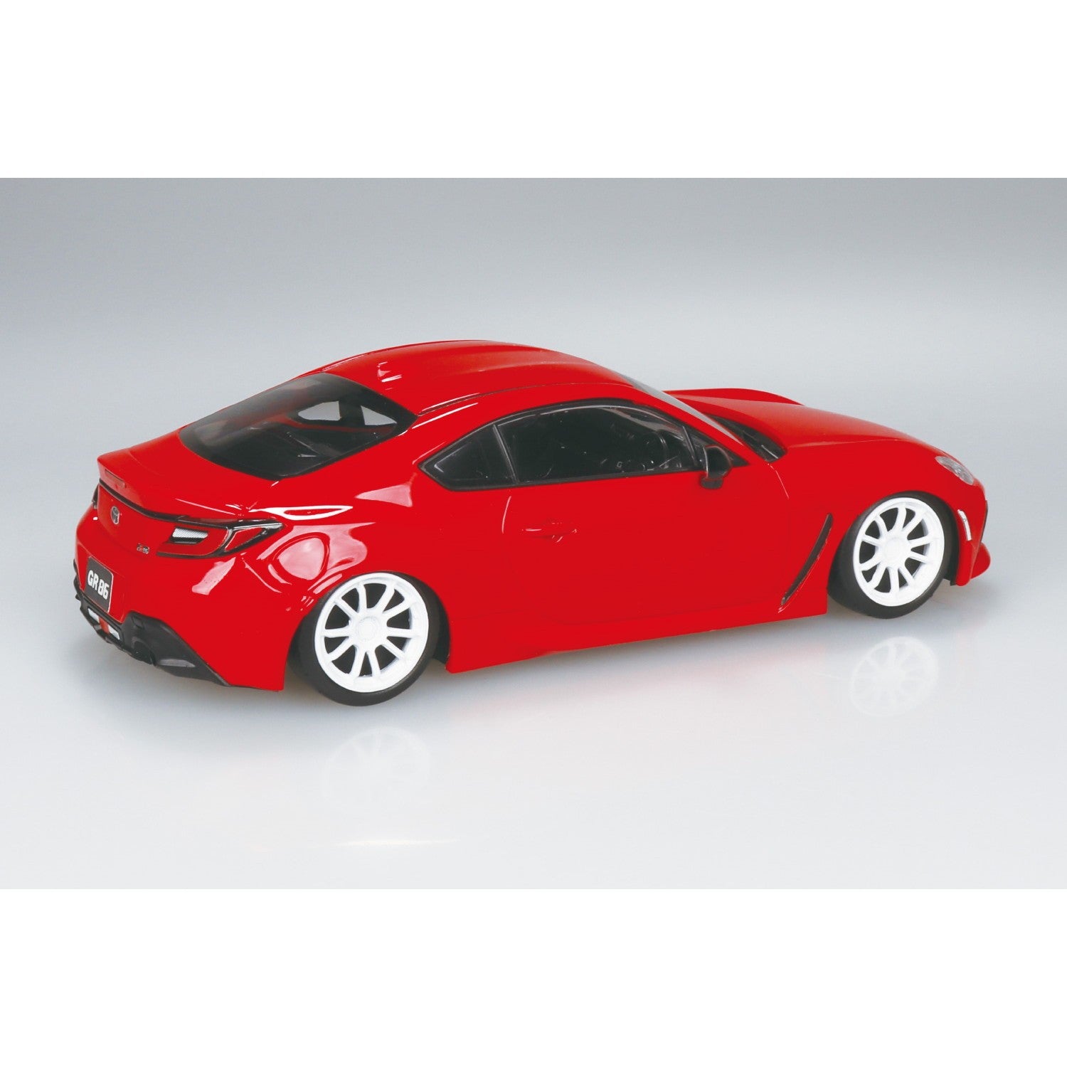 【予約安心出荷】[PTM] 楽プラ スナップキット No.10CU-SR 1/32 トヨタ GR86 2021 カスタムホイール(スパークレッド) プラモデル(206287) アオシマ(2026年11月)