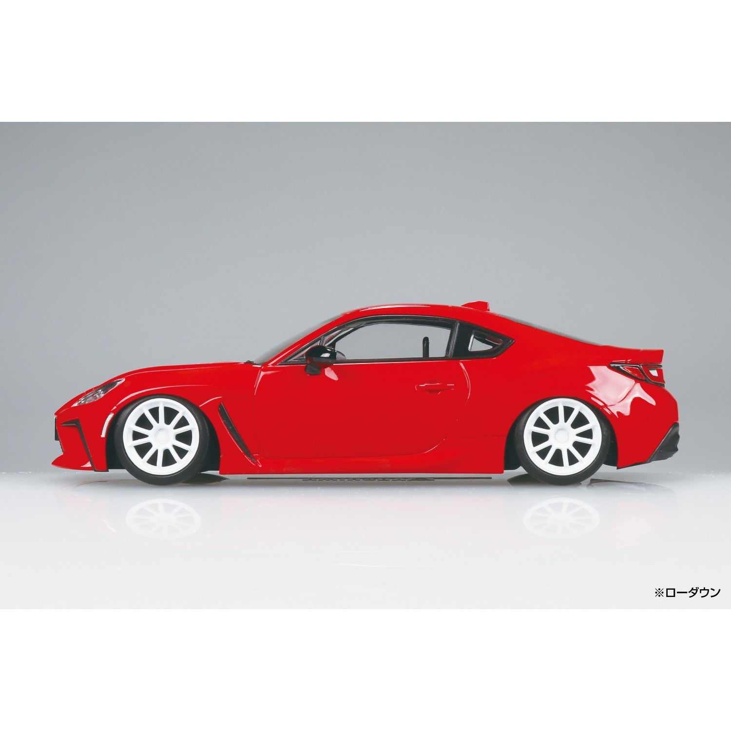【予約安心出荷】[PTM] 楽プラ スナップキット No.10CU-SR 1/32 トヨタ GR86 2021 カスタムホイール(スパークレッド) プラモデル(206287) アオシマ(2026年11月)