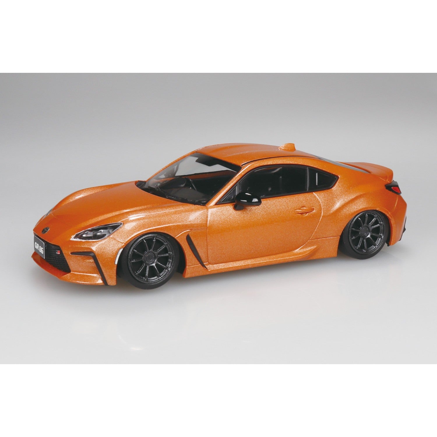 【予約安心出荷】[PTM] 楽プラ スナップキット No.10CU-FO 1/32 トヨタ GR86 2021 カスタムホイール(フレイムオレンジ) プラモデル(206300) アオシマ(2026年11月)
