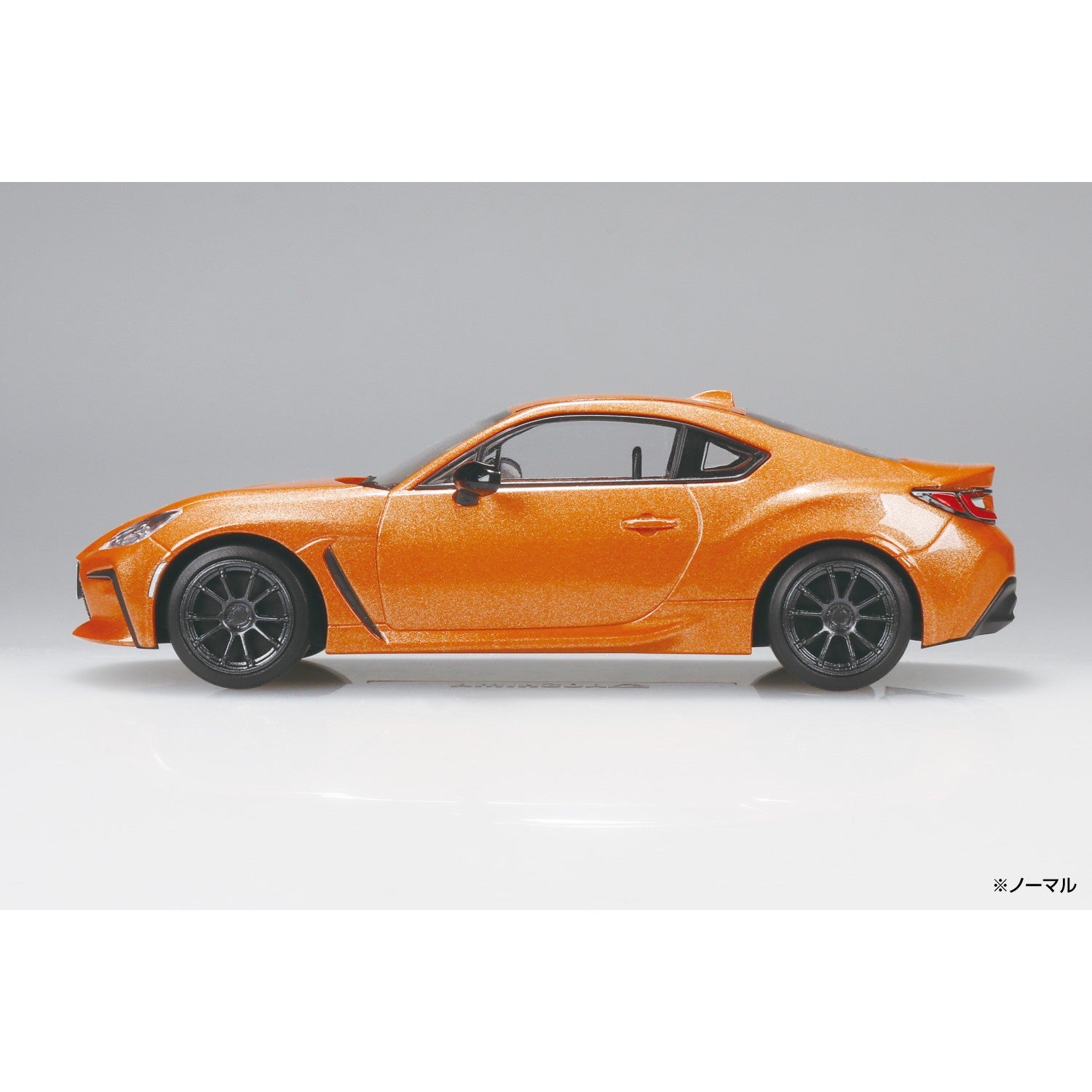 【予約安心出荷】[PTM] 楽プラ スナップキット No.10CU-FO 1/32 トヨタ GR86 2021 カスタムホイール(フレイムオレンジ) プラモデル(206300) アオシマ(2026年11月)