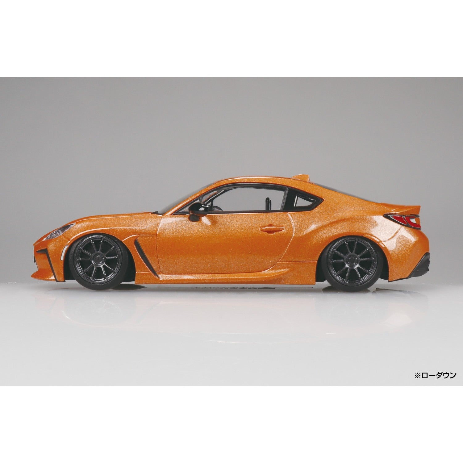 【予約安心出荷】[PTM] 楽プラ スナップキット No.10CU-FO 1/32 トヨタ GR86 2021 カスタムホイール(フレイムオレンジ) プラモデル(206300) アオシマ(2026年11月)