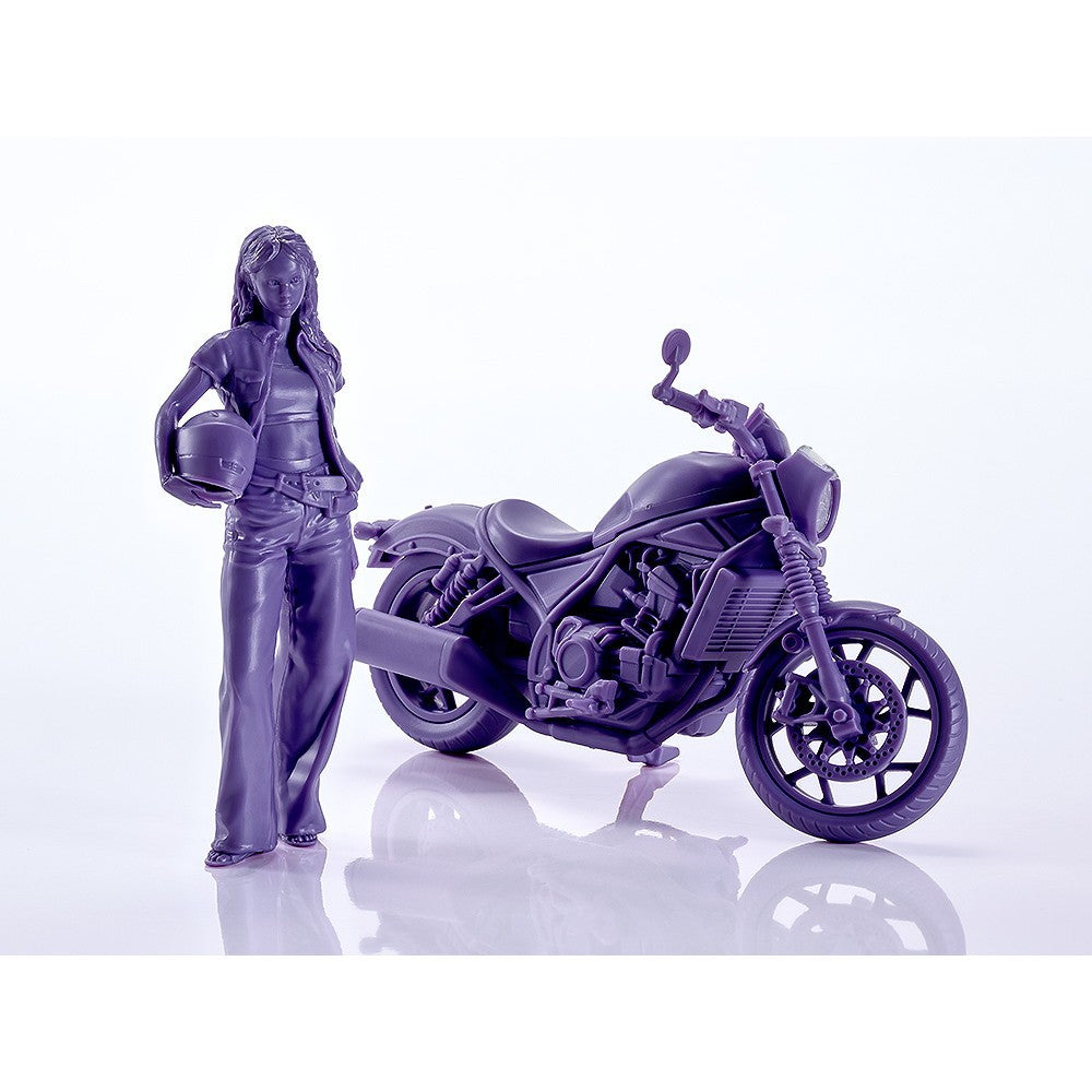 【予約安心出荷】[PTM] PLAMAX MF-101 1/20 Rider's portrait Honda Rebel(レブル) 1100 ネイビー プラモデル マックスファクトリー(2026年12月)