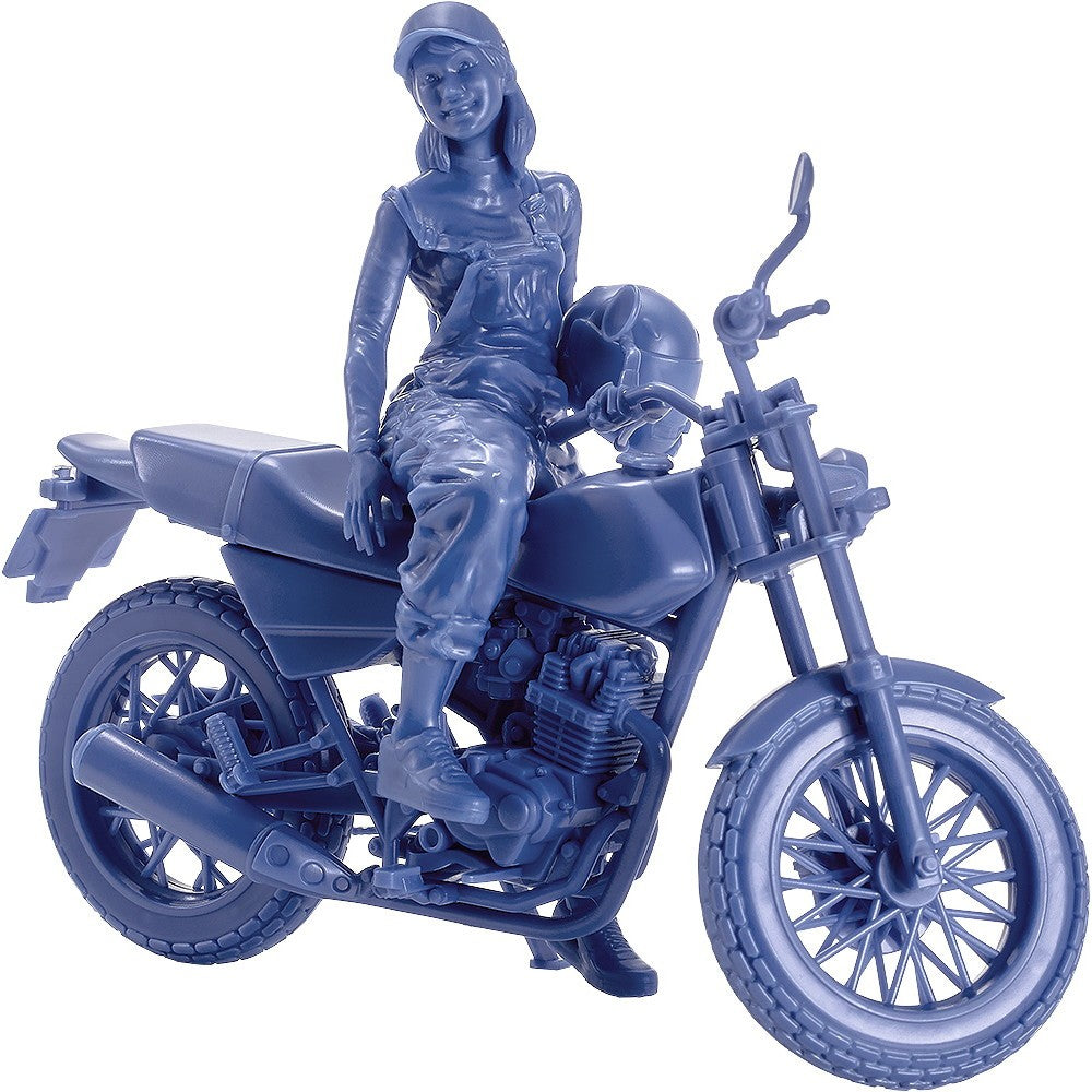 【予約安心出荷】[PTM] PLAMAX MF-103 1/20 Rider's portrait Honda FTR 223 ブルー プラモデル マックスファクトリー(2026年12月)