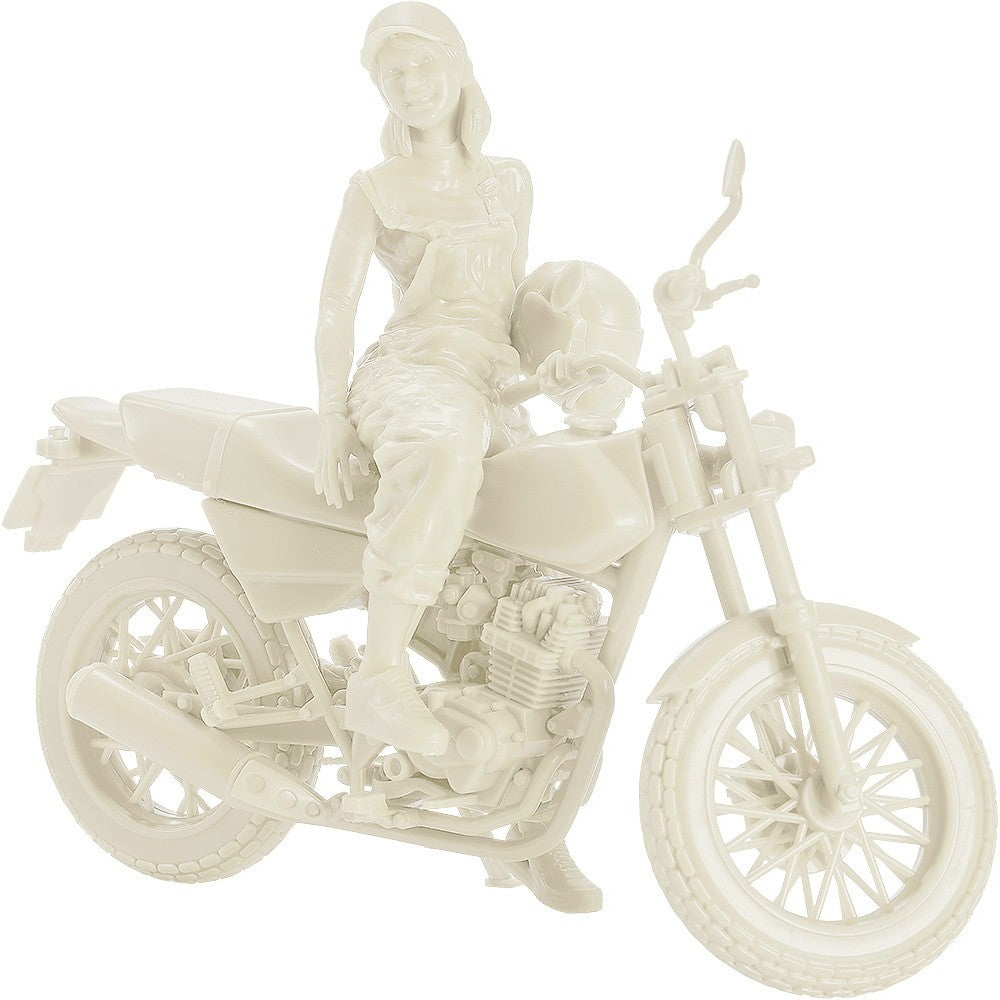 【予約安心出荷】[PTM] PLAMAX MF-103 1/20 Rider's portrait Honda FTR 223 ホワイト プラモデル マックスファクトリー(2026年12月)