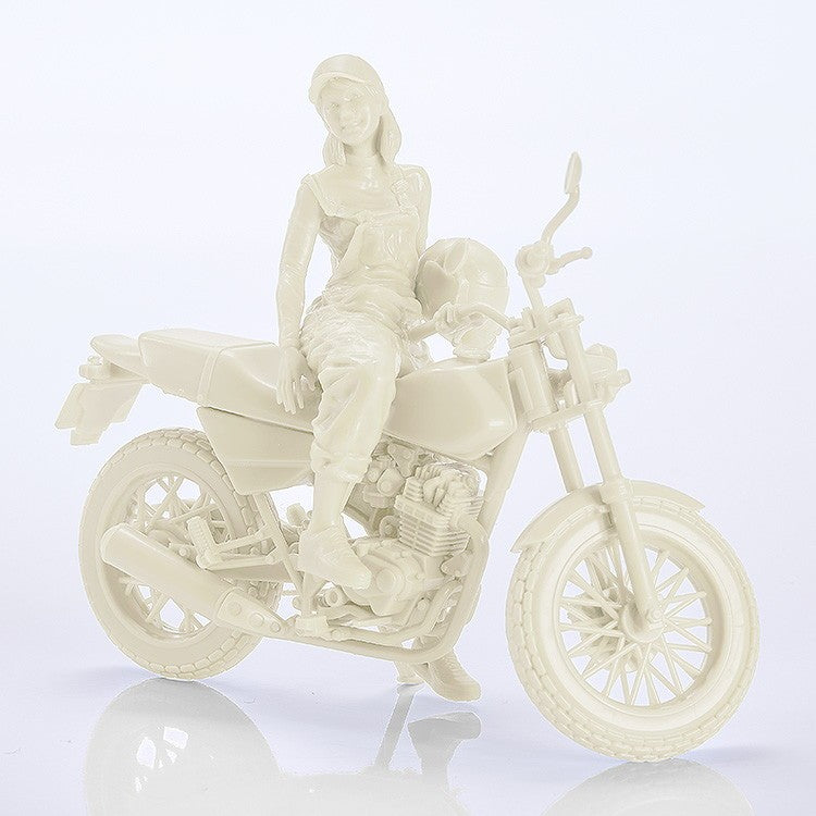 【予約安心出荷】[PTM] PLAMAX MF-103 1/20 Rider's portrait Honda FTR 223 ホワイト プラモデル マックスファクトリー(2026年12月)