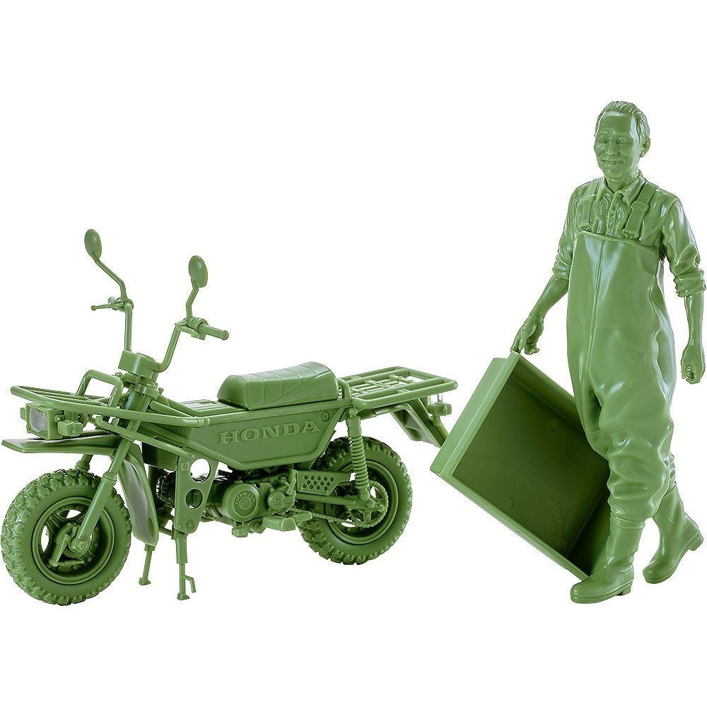 【予約安心出荷】[PTM] PLAMAX MF-104 1/20 Rider's portrait Honda MOTRA(モトラ) グリーン プラモデル マックスファクトリー(2026年12月)