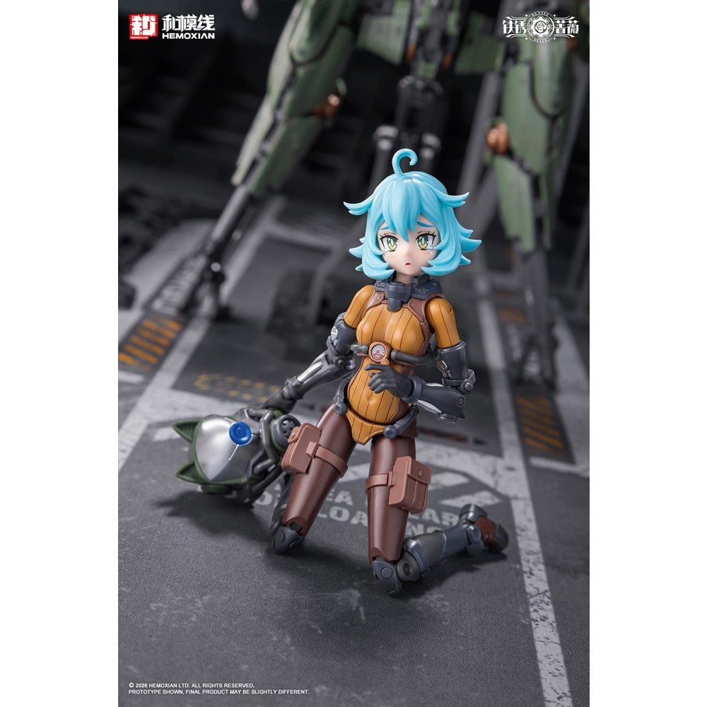 【予約安心出荷】[PTM] 初回特典付属 1/12 ランデ・コスキネン&RTP-10A 鋒刃 高速可変戦機 鉄銹薔薇(RUSTED BRIER) プラモデル(GN325) 和模線(ワモセン)(2026年10月)