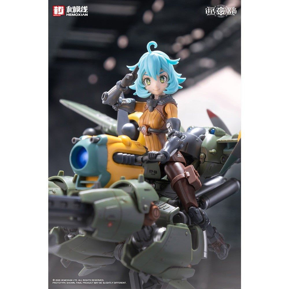 【予約安心出荷】[PTM] 初回特典付属 1/12 ランデ・コスキネン&RTP-10A 鋒刃 高速可変戦機 鉄銹薔薇(RUSTED BRIER) プラモデル(GN325) 和模線(ワモセン)(2026年10月)
