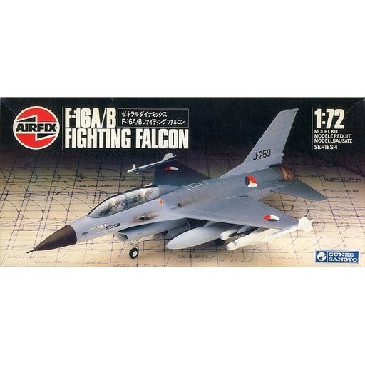 【中古即納】[PTM] 1/72 ゼネラル ダイナミクス F-16A/B ファイティング ファルコン プラモデル(GX-154) AIRFIX(エアフィックス)/グンゼ産業(19991231)