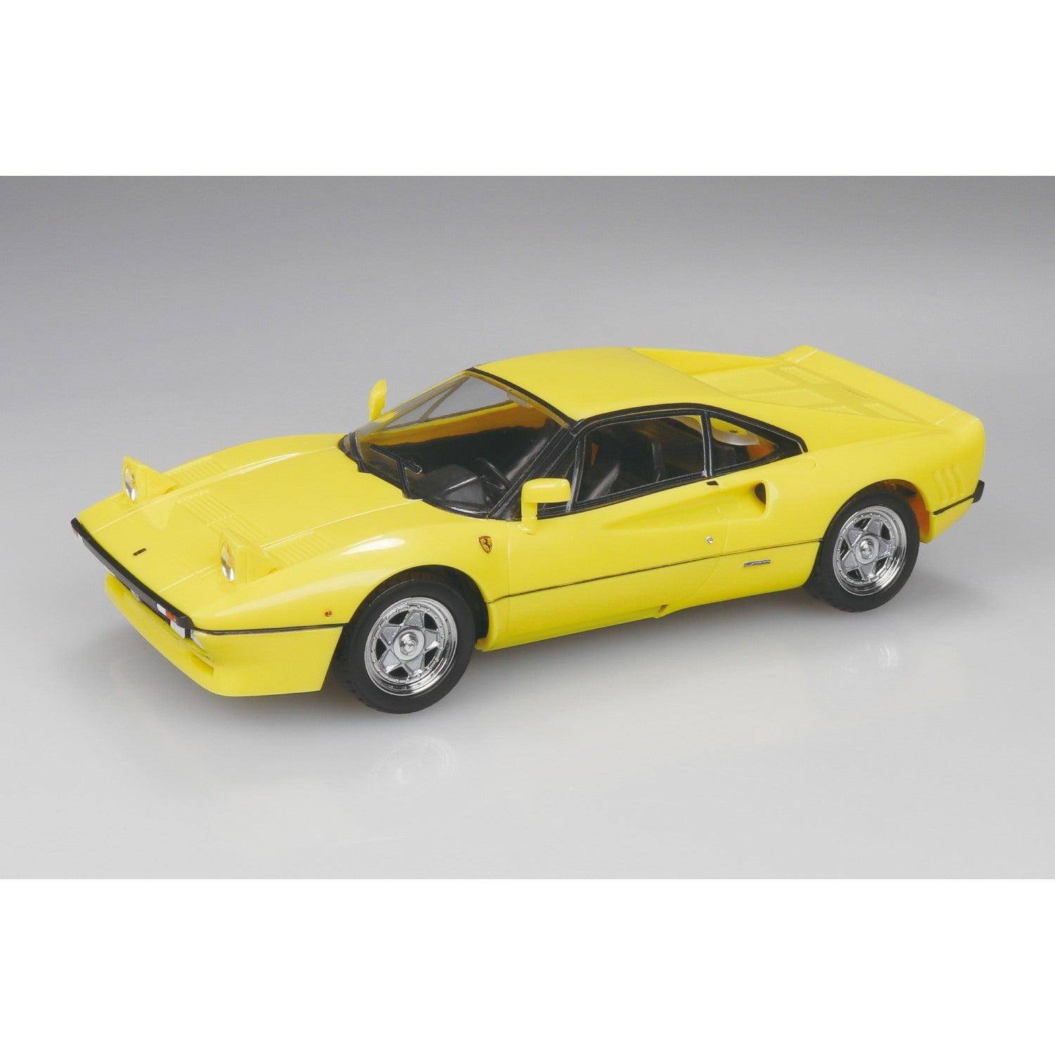 【予約安心出荷】[PTM] 楽プラ スナップキット No.28-YW 1/32 フェラーリ GTO(イエロー) プラモデル(201800) アオシマ(2026年10月)