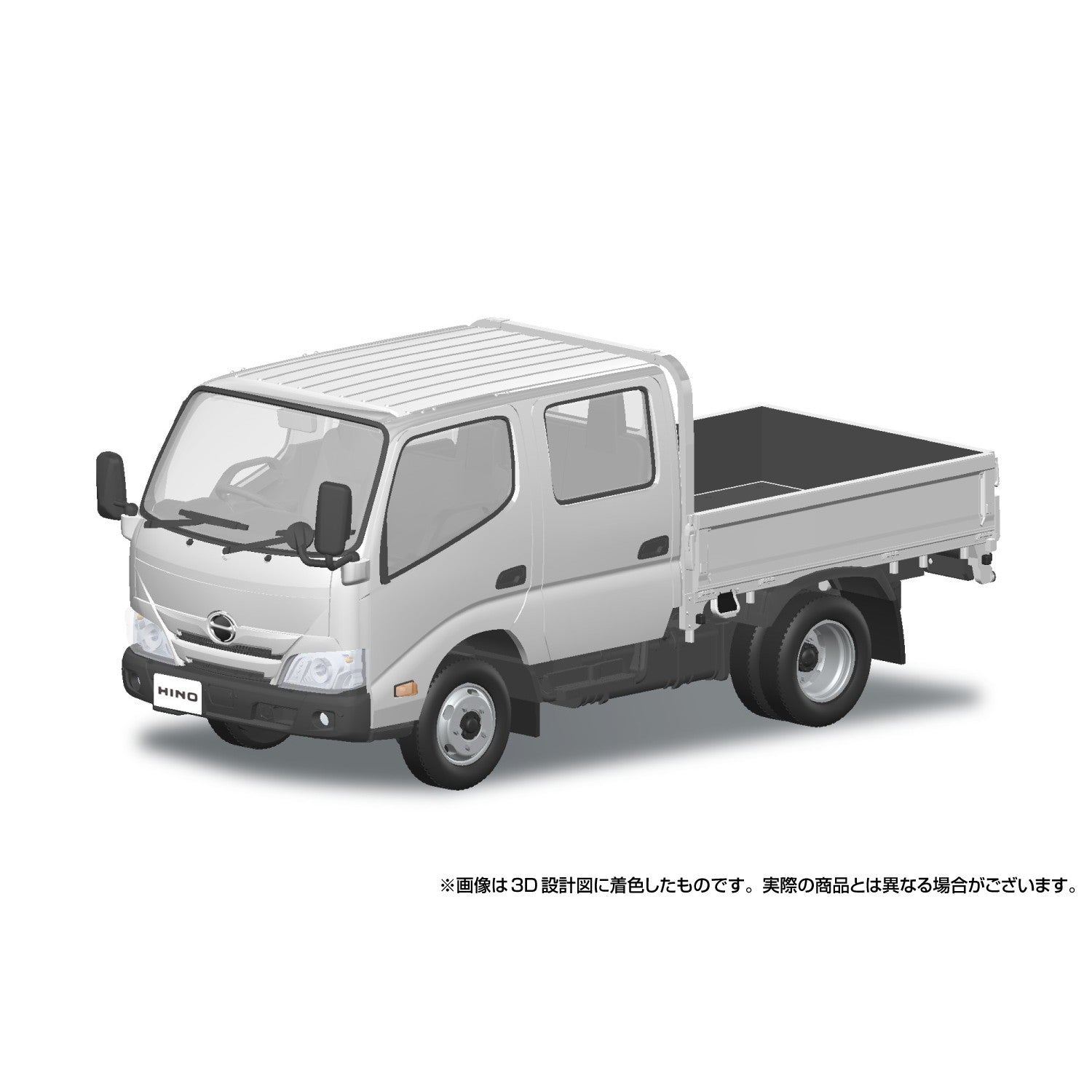 【予約安心出荷】[PTM] 楽プラ スナップキット No.31-WH 1/32 日野 デュトロ ダブルキャブ(ホワイト) プラモデル(200094) アオシマ(2026年11月)