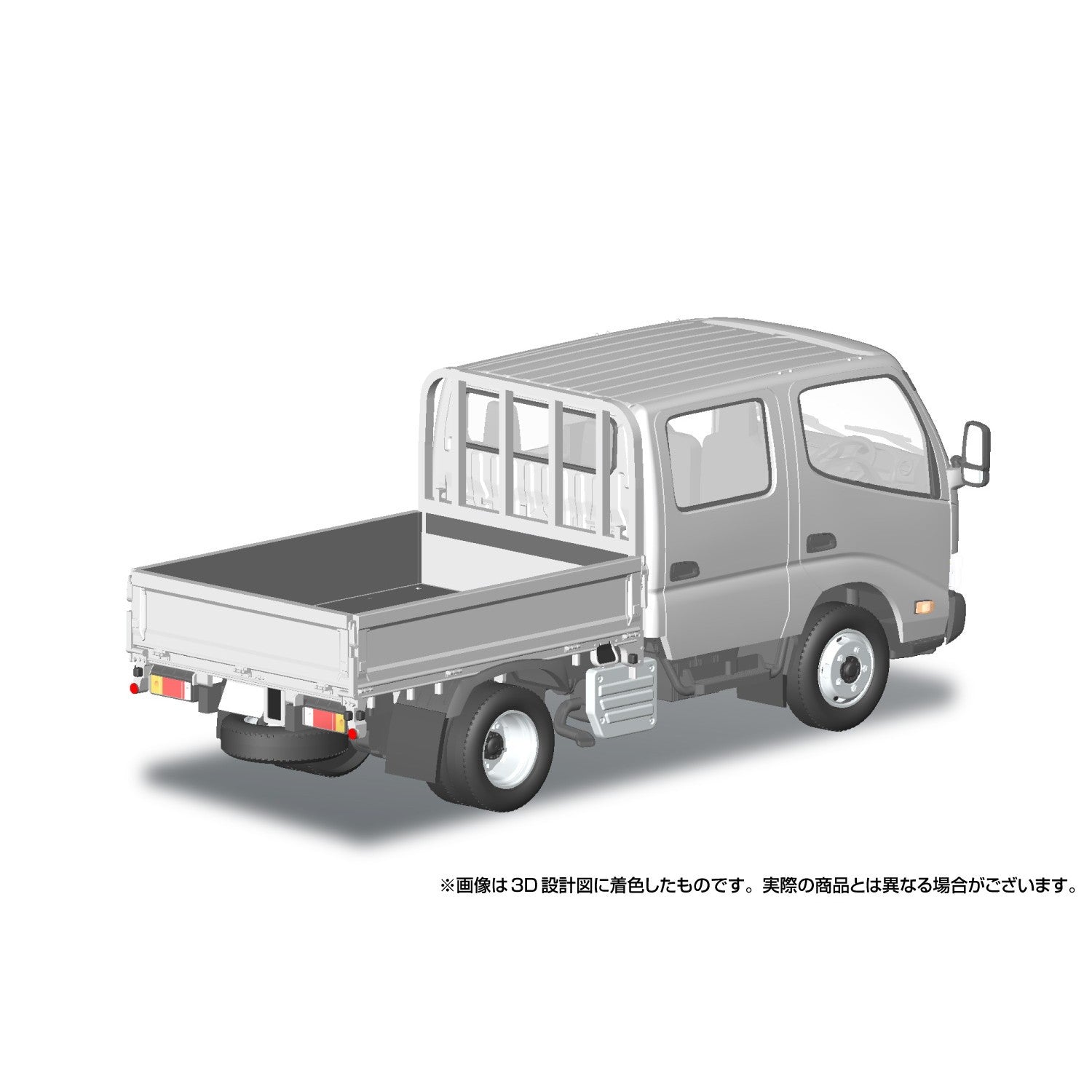 【予約安心出荷】[PTM] 楽プラ スナップキット No.31-SV 1/32 日野 デュトロ ダブルキャブ(シルバー) プラモデル(200117) アオシマ(2026年11月)