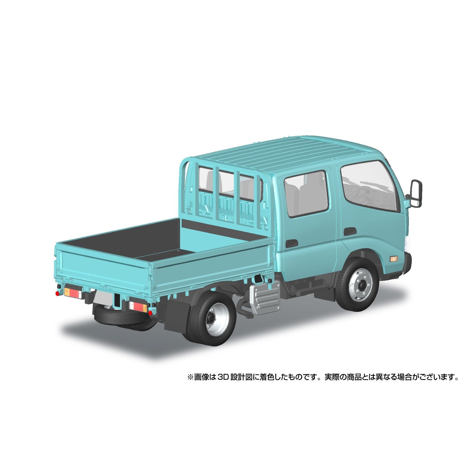 【予約安心出荷】[PTM] 楽プラ スナップキット No.31-TE 1/32 日野 デュトロ ダブルキャブ(ターコイズ) プラモデル(200124) アオシマ(2026年11月)
