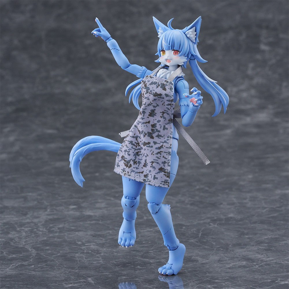 【予約安心出荷】[PTM] けもプラ No.KP-04R おまねこ プラモデル(206782) アオシマ(2026年12月)