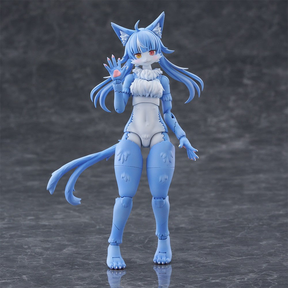 【予約安心出荷】[PTM] けもプラ No.KP-04R おまねこ プラモデル(206782) アオシマ(2026年12月)