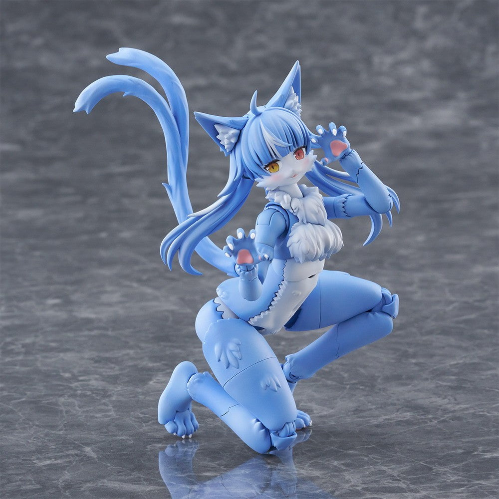 【予約安心出荷】[PTM] けもプラ No.KP-04R おまねこ プラモデル(206782) アオシマ(2026年12月)