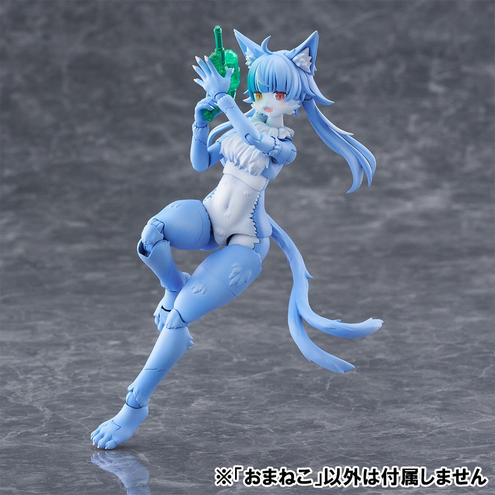 【予約安心出荷】[PTM] けもプラ No.KP-04R おまねこ プラモデル(206782) アオシマ(2026年12月)