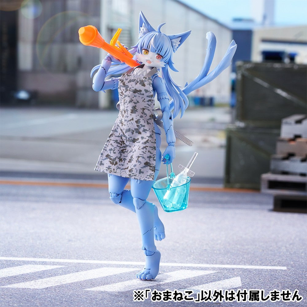 【予約安心出荷】[PTM] けもプラ No.KP-04R おまねこ プラモデル(206782) アオシマ(2026年12月)