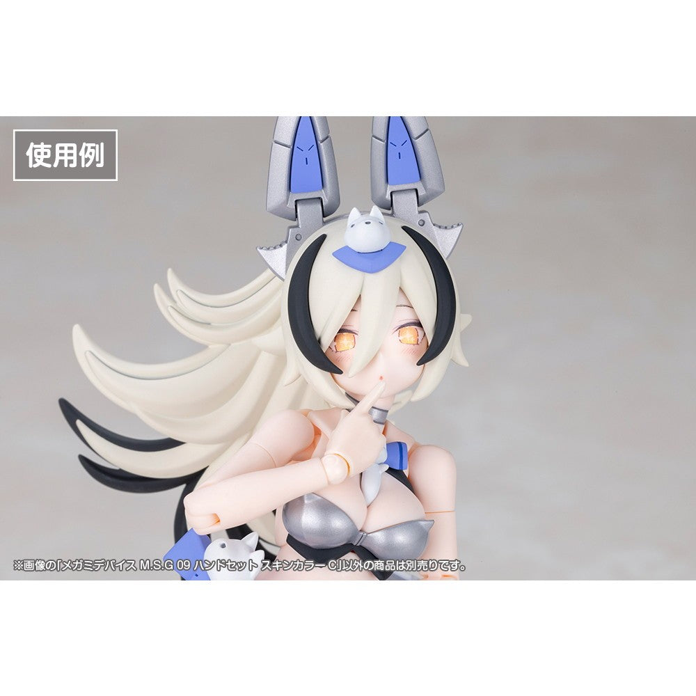 【予約安心出荷】[PTM] メガミデバイス M.S.G 09 1/1 ハンドセット スキンカラーC プラモデル用アクセサリ(KP896) コトブキヤ(2026年11月)
