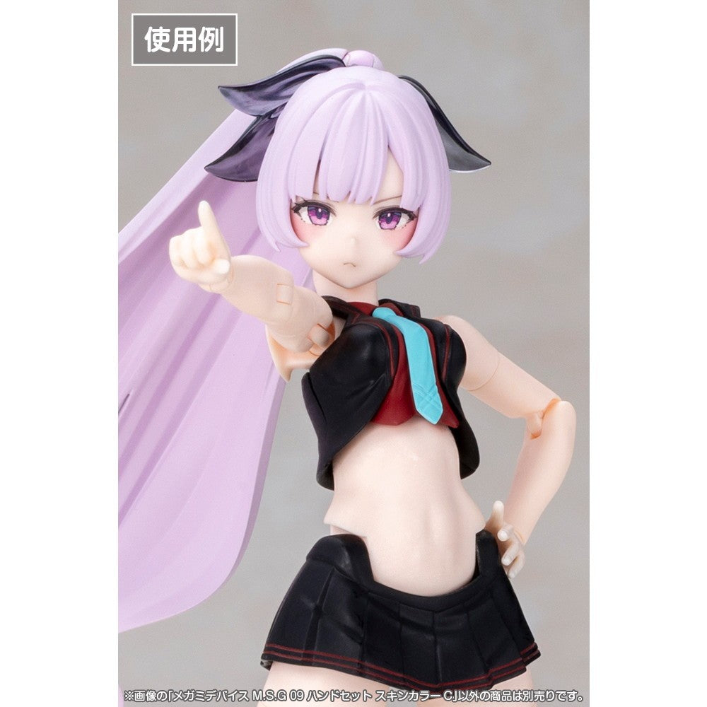 【予約安心出荷】[PTM] メガミデバイス M.S.G 09 1/1 ハンドセット スキンカラーC プラモデル用アクセサリ(KP896) コトブキヤ(2026年11月)