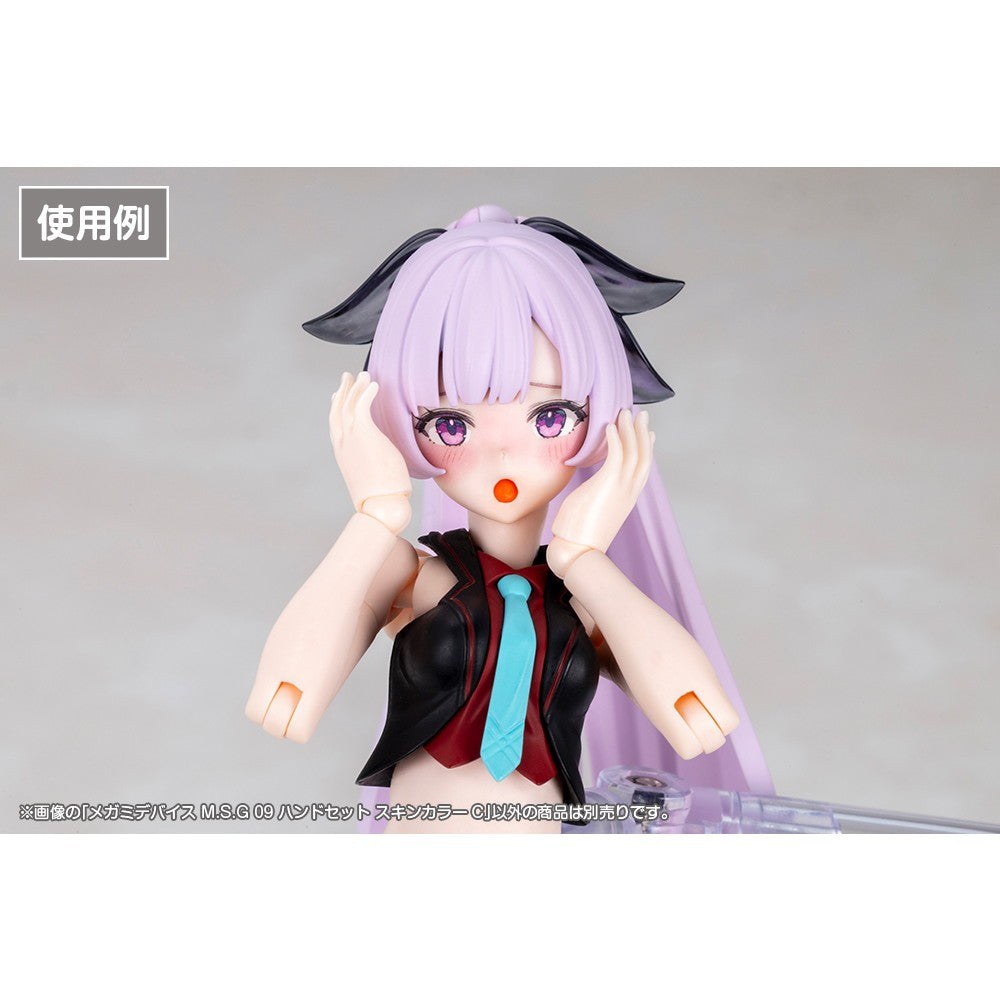 【予約安心出荷】[PTM] メガミデバイス M.S.G 09 1/1 ハンドセット スキンカラーC プラモデル用アクセサリ(KP896) コトブキヤ(2026年11月)