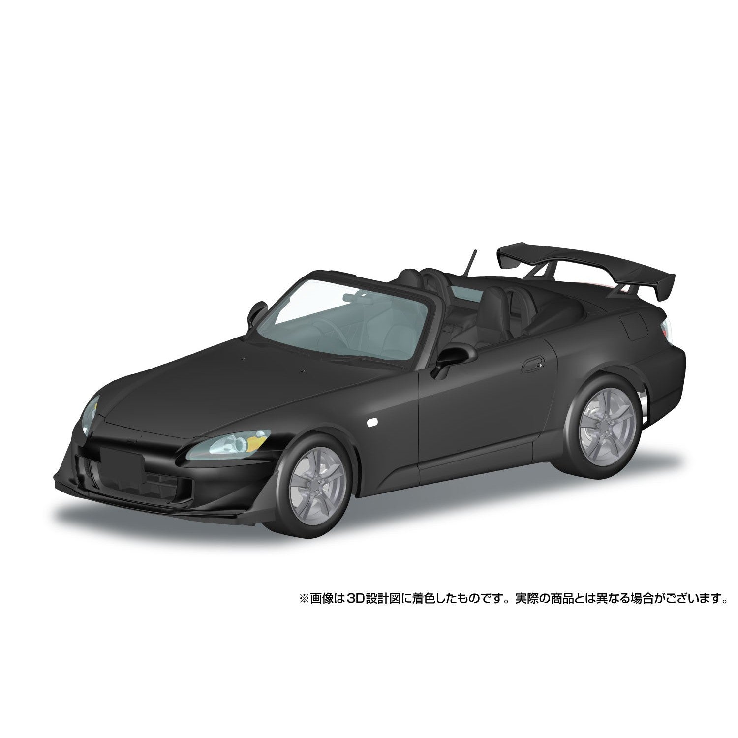 【予約安心出荷】[PTM] 楽プラ スナップカー No.10-BB 1/24 AP2 S2000 TYPE S 2007 ベルリナブラック プラモデル(069974) アオシマ(2026年12月)