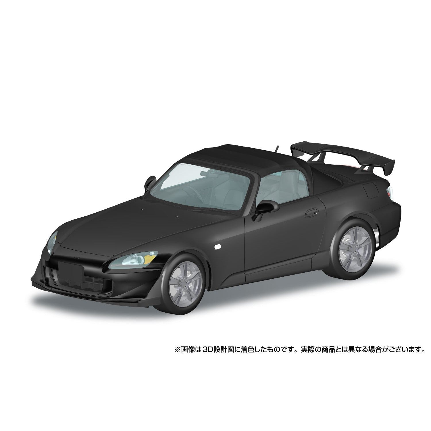 【予約安心出荷】[PTM] 楽プラ スナップカー No.10-BB 1/24 AP2 S2000 TYPE S 2007 ベルリナブラック プラモデル(069974) アオシマ(2026年12月)