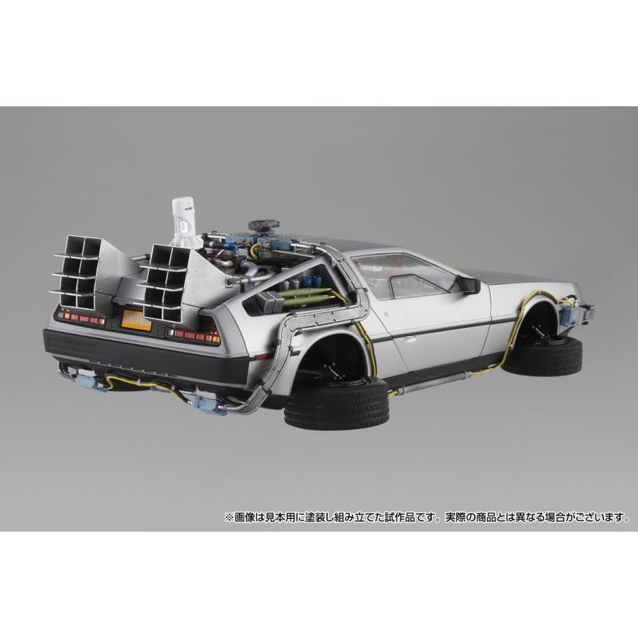 【予約安心出荷】[PTM] ムービーメカ No.BT-06 1/24 タイムマシン フィギュア付き バック・トゥ・ザ・フューチャー PartII プラモデル(205952) アオシマ(2026年11月)