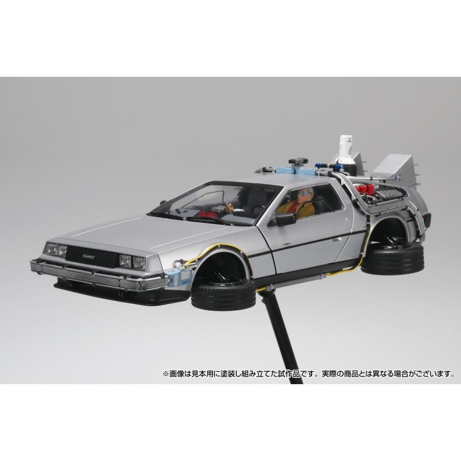 【予約安心出荷】[PTM] ムービーメカ No.BT-06 1/24 タイムマシン フィギュア付き バック・トゥ・ザ・フューチャー PartII プラモデル(205952) アオシマ(2026年11月)