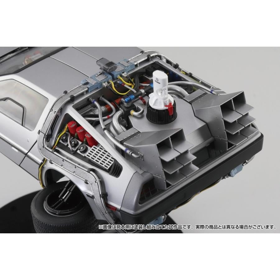 【予約安心出荷】[PTM] ムービーメカ No.BT-06 1/24 タイムマシン フィギュア付き バック・トゥ・ザ・フューチャー PartII プラモデル(205952) アオシマ(2026年11月)