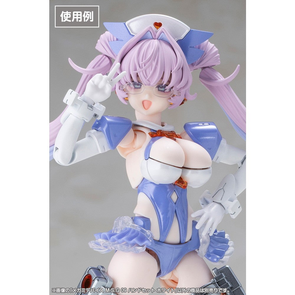 【予約安心出荷】[PTM] メガミデバイス M.S.G 09 1/1 ハンドセット ホワイト プラモデル用アクセサリ(KP909) コトブキヤ(2026年12月)