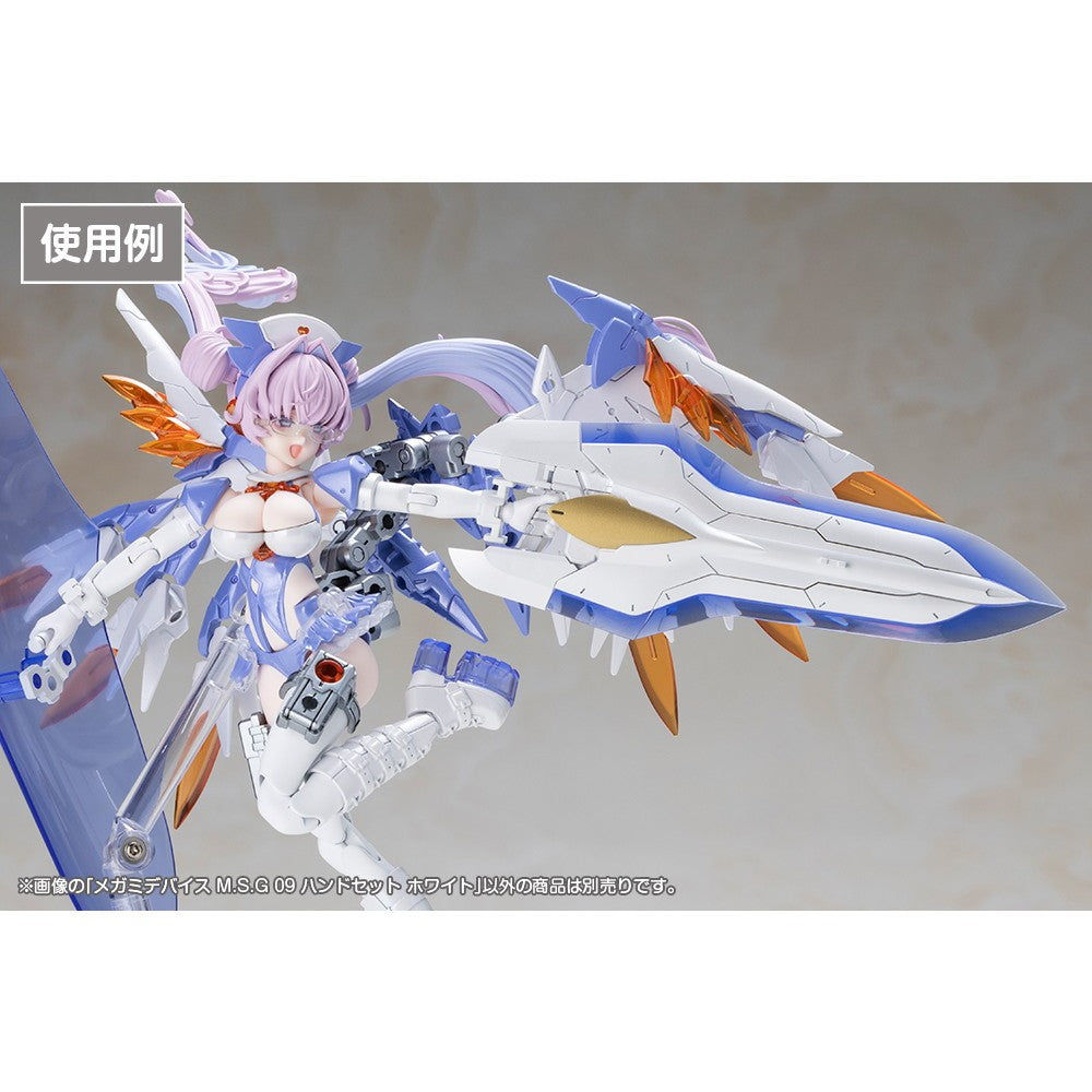【予約安心出荷】[PTM] メガミデバイス M.S.G 09 1/1 ハンドセット ホワイト プラモデル用アクセサリ(KP909) コトブキヤ(2026年12月)