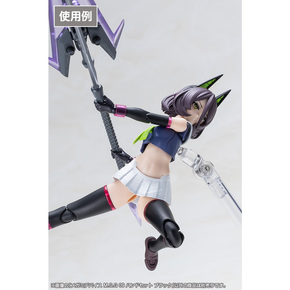 【予約安心出荷】[PTM] メガミデバイス M.S.G 09 1/1 ハンドセット ブラック プラモデル用アクセサリ(KP910) コトブキヤ(2026年12月)