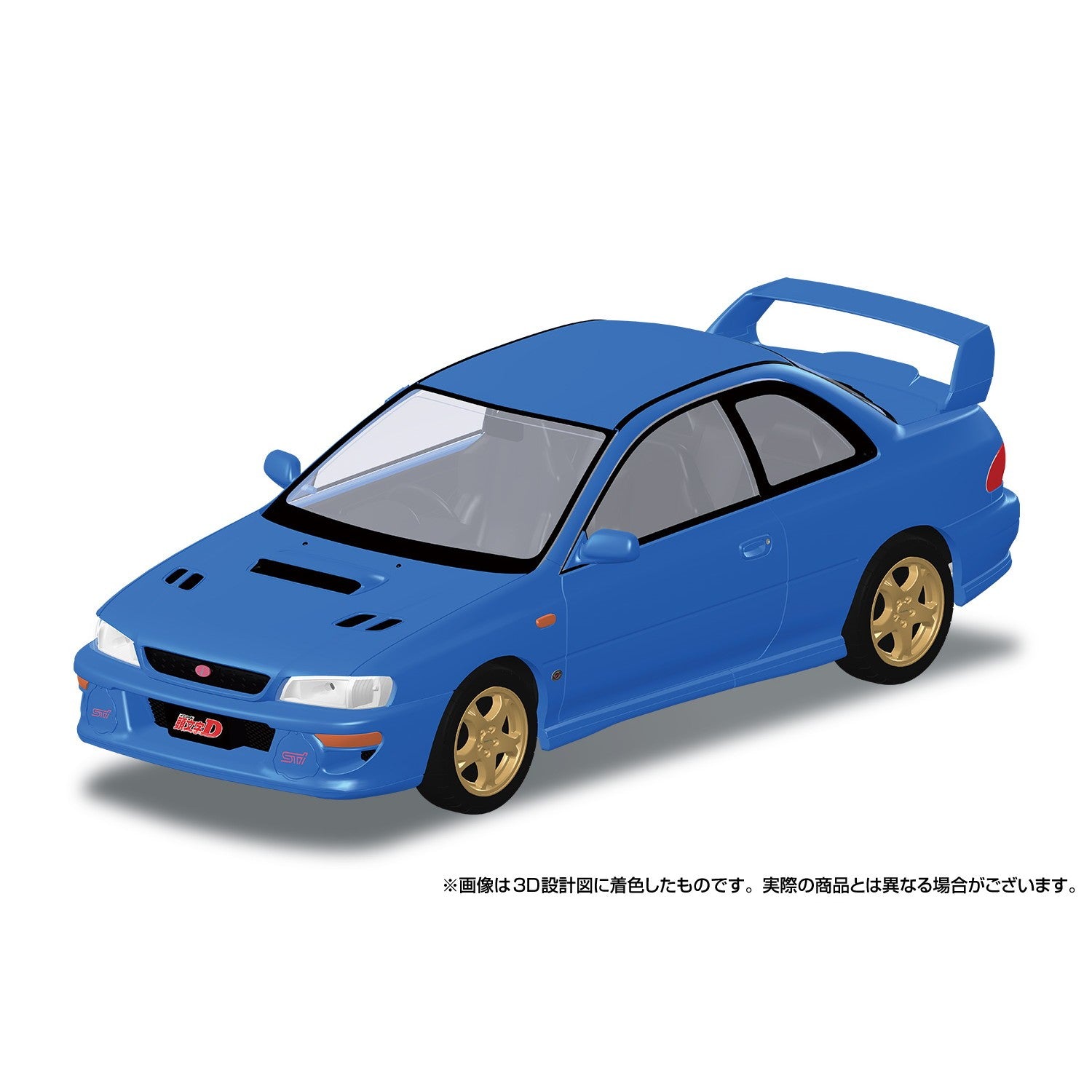 【予約安心出荷】[PTM] 楽プラ スナップキット No.CM-6 1/32 文太のインプレッサ 頭文字D(イニシャルD) プラモデル(203781) アオシマ(2026年12月)