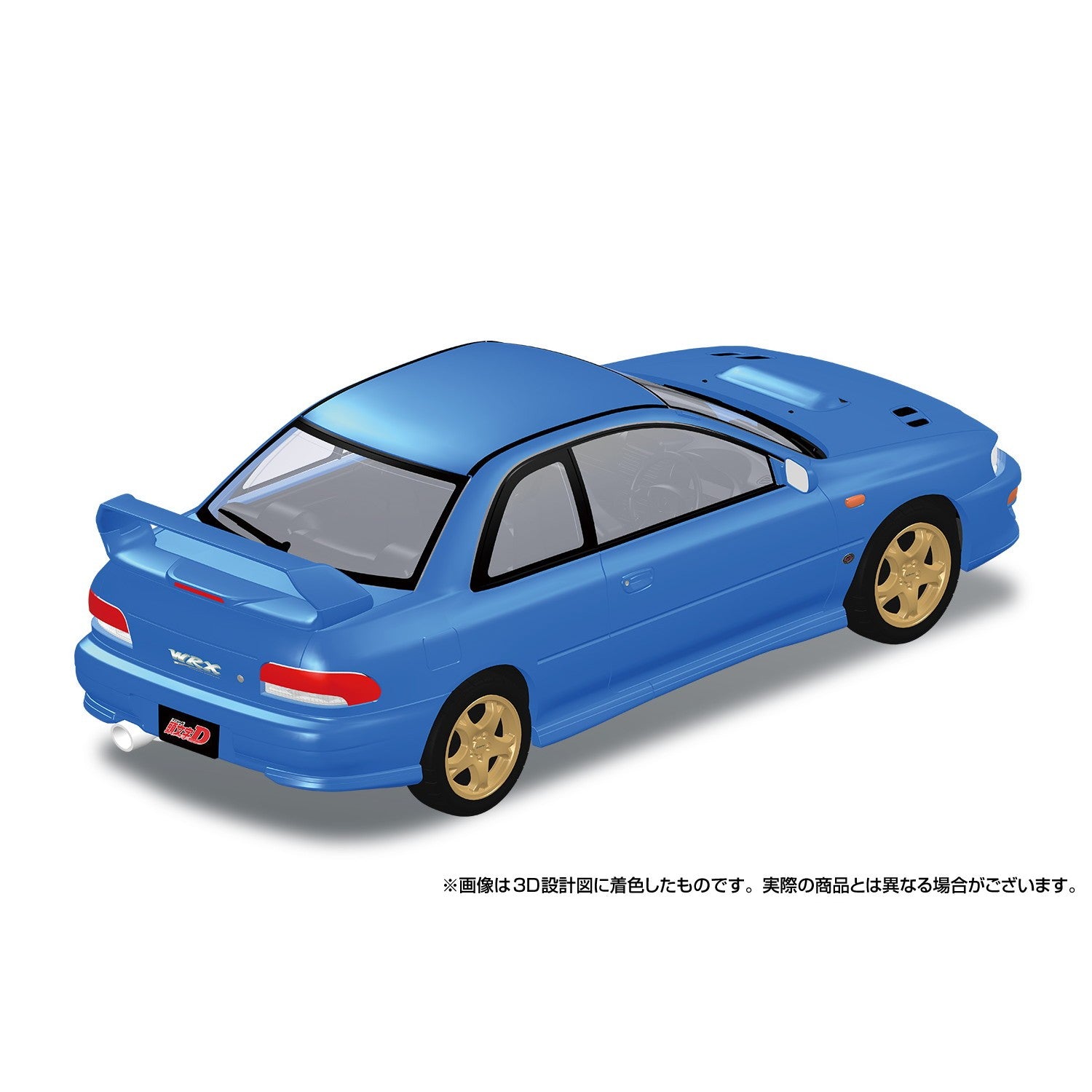 【予約安心出荷】[PTM] 楽プラ スナップキット No.CM-6 1/32 文太のインプレッサ 頭文字D(イニシャルD) プラモデル(203781) アオシマ(2026年12月)