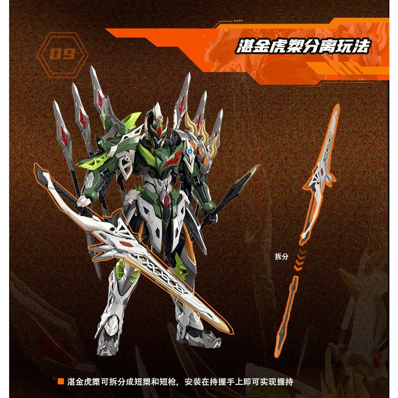 【予約安心出荷】[PTM] MNP-XH17A 忠勇級 天雄星 馬超(ばちょう) プラスチックモデルキット プラモデル(749316) MOTOR NUCLEAR(摩動核社)(2026年10月)