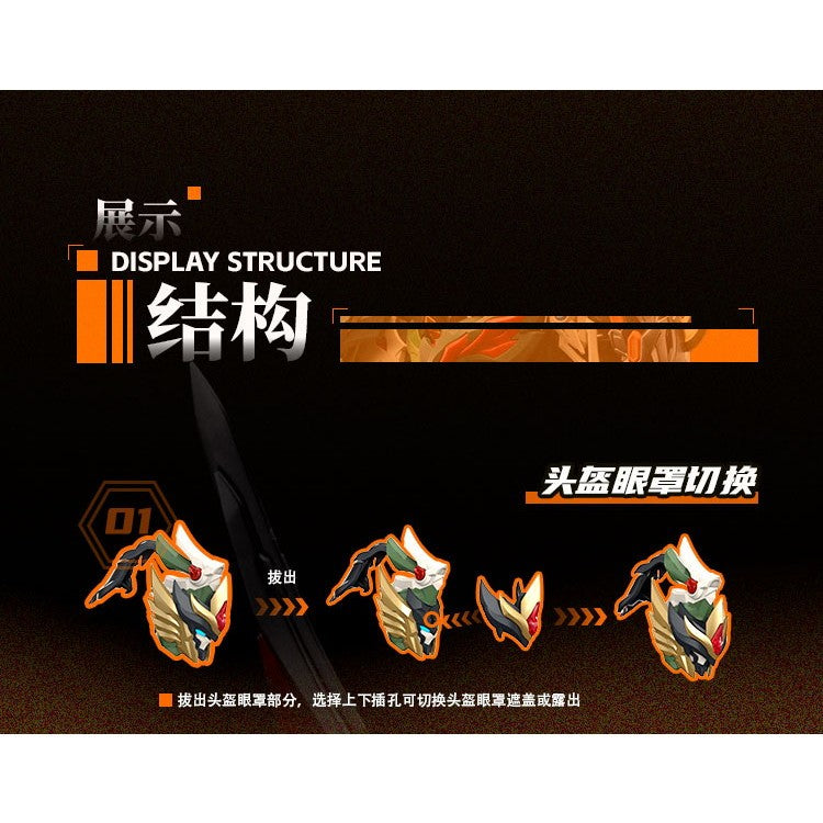 【予約安心出荷】[PTM] MNP-XH17A 忠勇級 天雄星 馬超(ばちょう) プラスチックモデルキット プラモデル(749316) MOTOR NUCLEAR(摩動核社)(2026年10月)