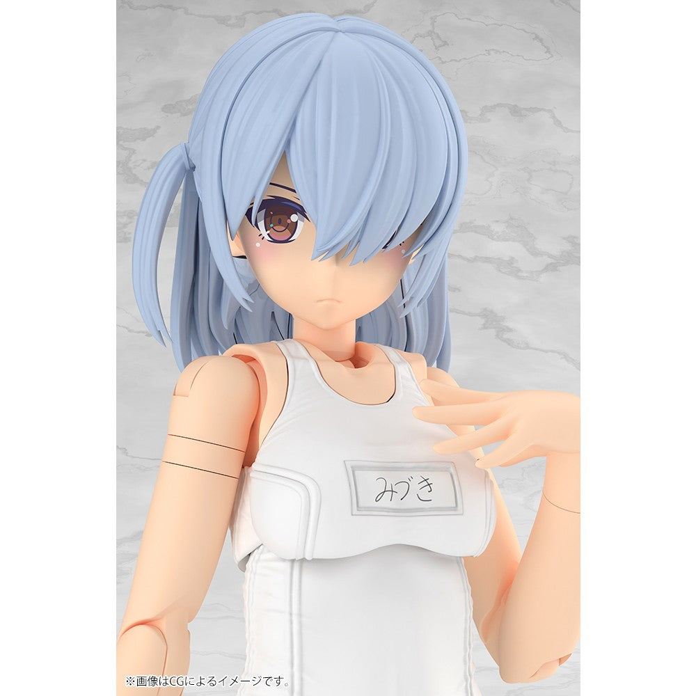 【予約安心出荷】[PTM] フレームアームズ・ガール ミヅキ School Swimsuits ホワイトVer. プラモデル(FG201) コトブキヤ(2027年3月)
