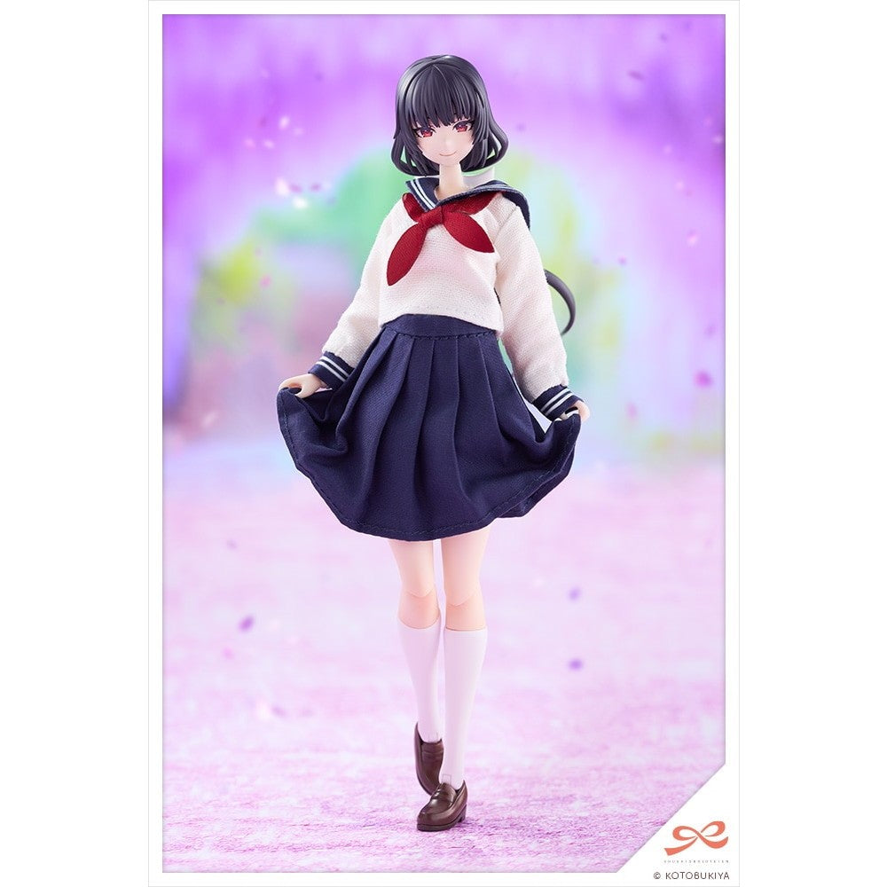 【予約安心出荷】[PTM] 創彩少女庭園 きるプラ 1/10 薬師寺久遠【桃桜高校・制服】(やくしじくおん) プラモデル(JK104) コトブキヤ(2027年4月)