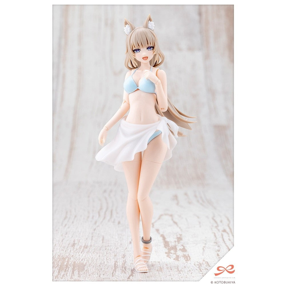 【予約安心出荷】[PTM] 創彩少女庭園 1/10 けもみみエミュレータさん【水着】 プラモデル(JK112) コトブキヤ(2027年2月)