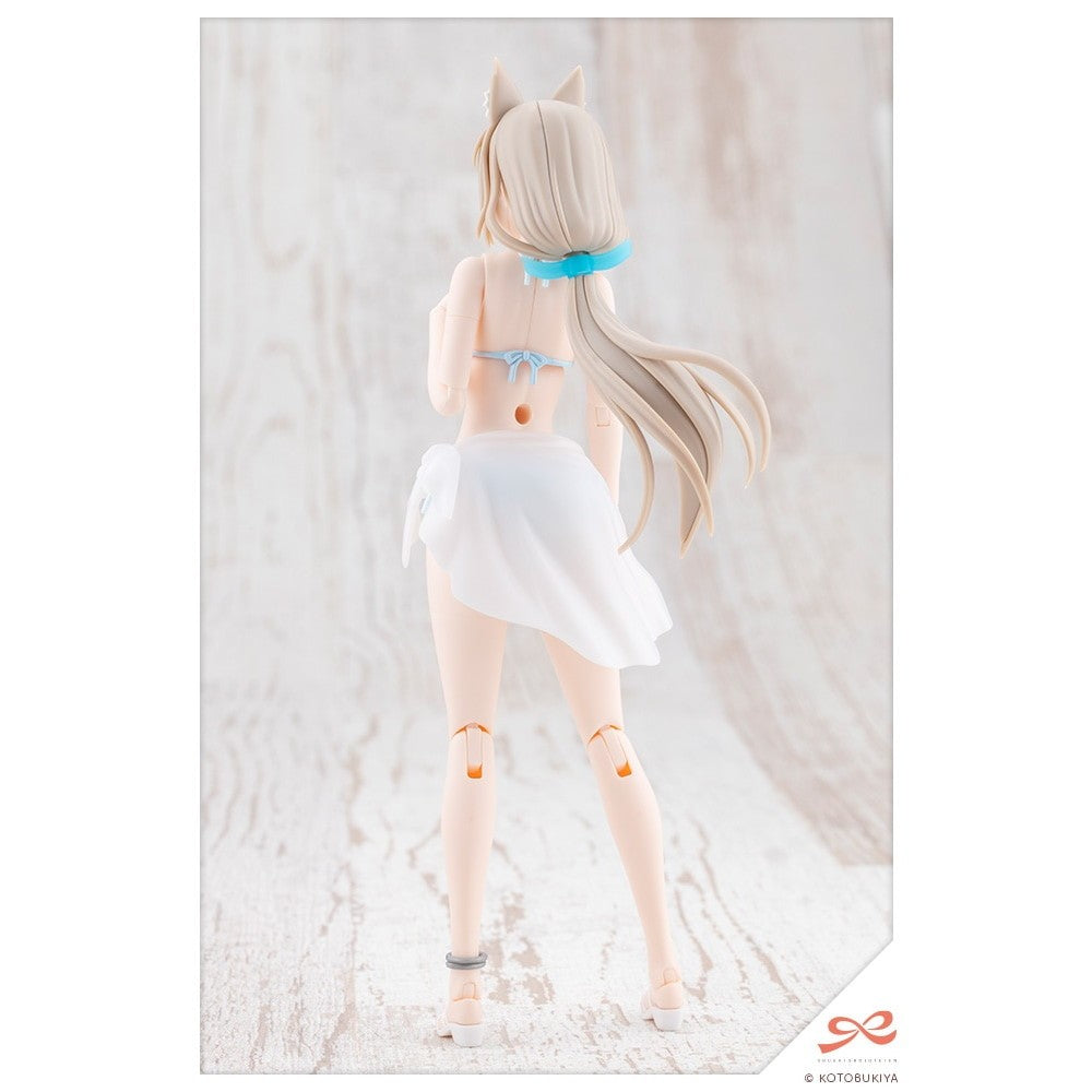 【予約安心出荷】[PTM] 創彩少女庭園 1/10 けもみみエミュレータさん【水着】 プラモデル(JK112) コトブキヤ(2027年2月)
