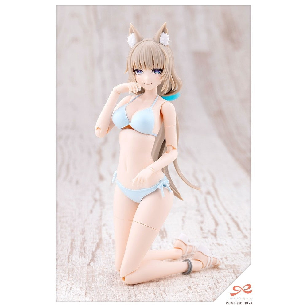 【予約安心出荷】[PTM] 創彩少女庭園 1/10 けもみみエミュレータさん【水着】 プラモデル(JK112) コトブキヤ(2027年2月)
