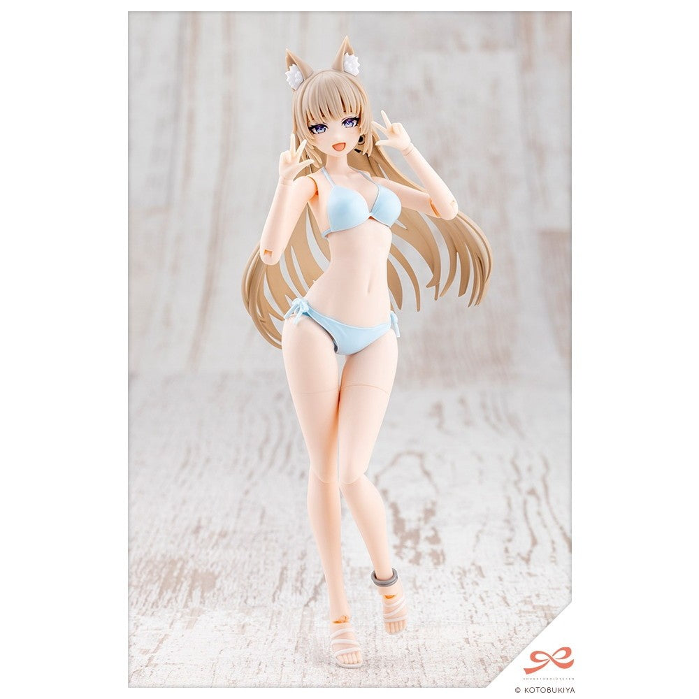 【予約安心出荷】[PTM] 創彩少女庭園 1/10 けもみみエミュレータさん【水着】 プラモデル(JK112) コトブキヤ(2027年2月)