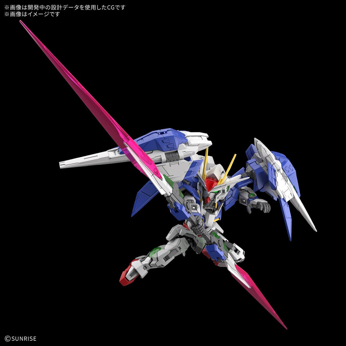 【予約安心出荷】[PTM] MGSD ダブルオーライザー 機動戦士ガンダム00(ダブルオー) プラモデル(5184729) バンダイスピリッツ(2027年3月)
