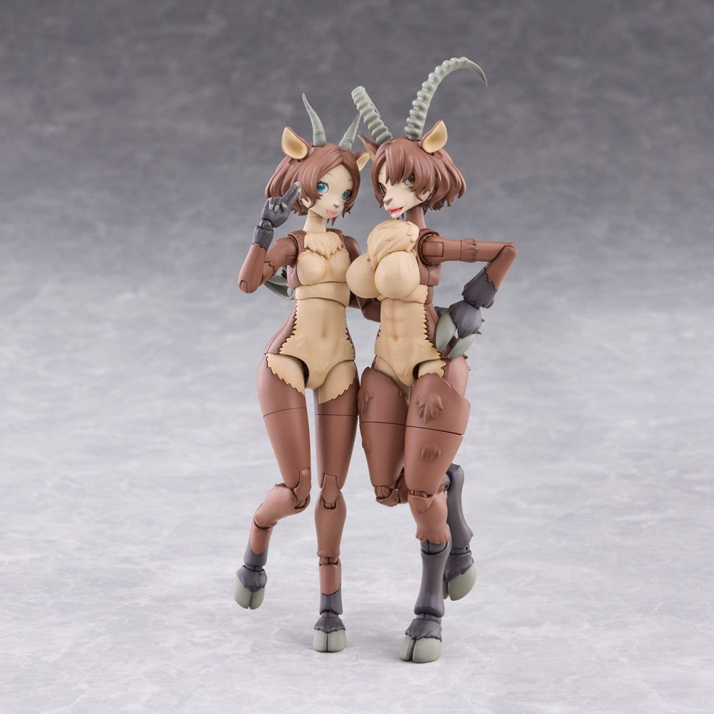【予約安心出荷】[PTM] けもプラ No.KP-05R アイベックス プラモデル(204443) アオシマ(2027年5月)