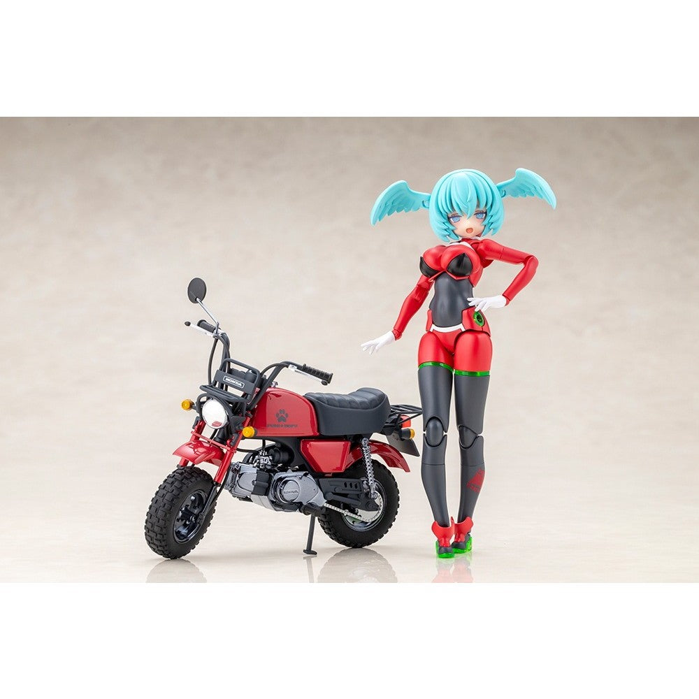 【予約安心出荷】[PTM] メガミデバイス 1/1 PUNI☆MOFU レーシングシャオ with 1/12 Honda Z50J ゴリラ プラモデル(KP881) コトブキヤ(2027年5月)