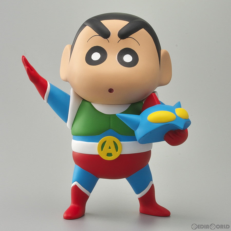 【新品即納】[SFT] MARBO TAKUMI COLLECTION アクション仮面(しんのすけVer.B) クレヨンしんちゃん 完成品 ソフビフィギュア 庄野企画(20220902)