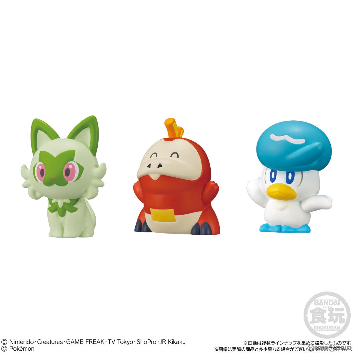 【新品即納】[SFT] (BOX) (食玩) ポケモンキッズ パルデア地方編 ポケットモンスター ソフビフィギュア(24個) バンダイ(20230529)