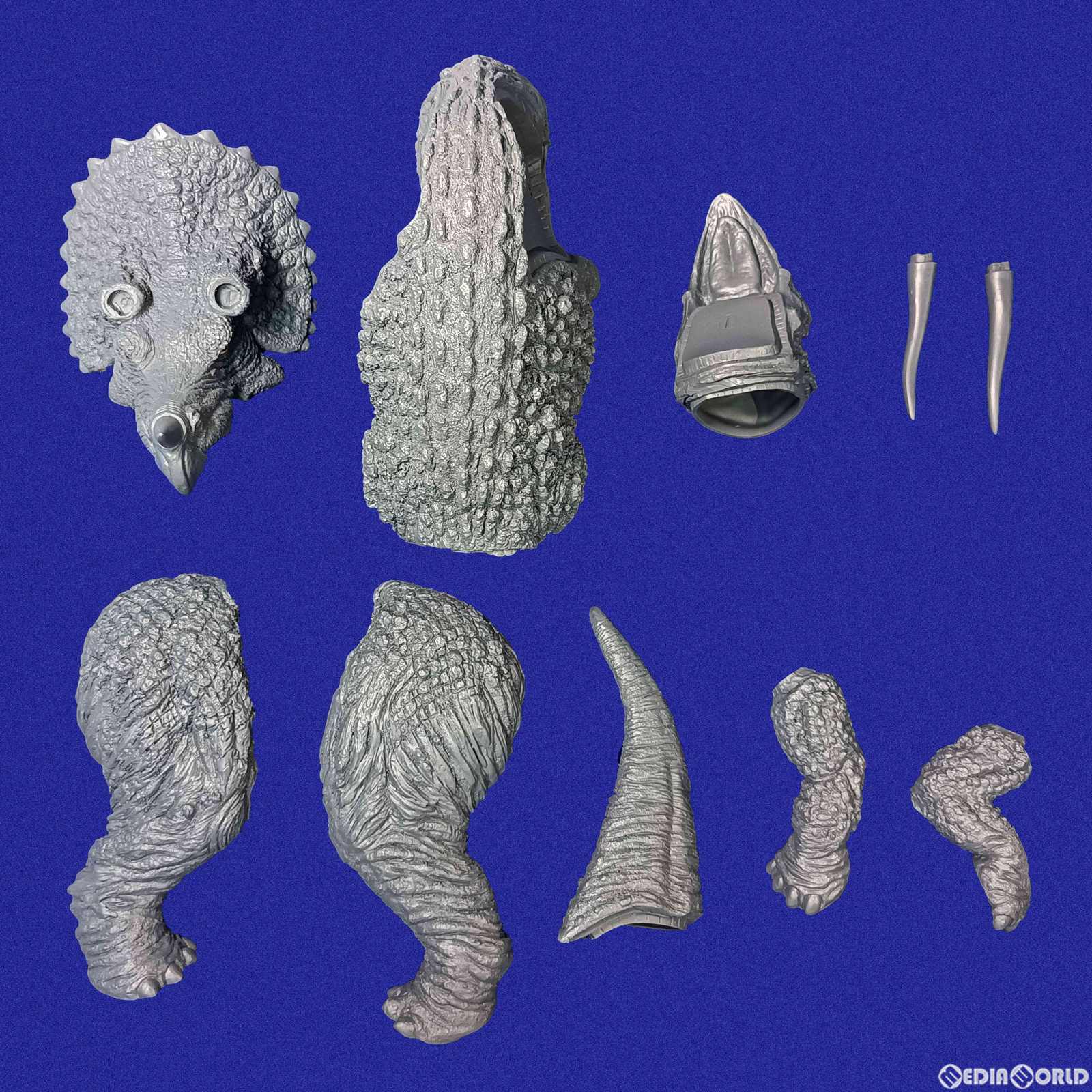 【新品即納】[SFT] トリケラトプス ソフビキット 草食恐竜トリケラトプス 恐竜100万年 ソフビフィギュア スターエーストイズ/エクスプラス(20230930)