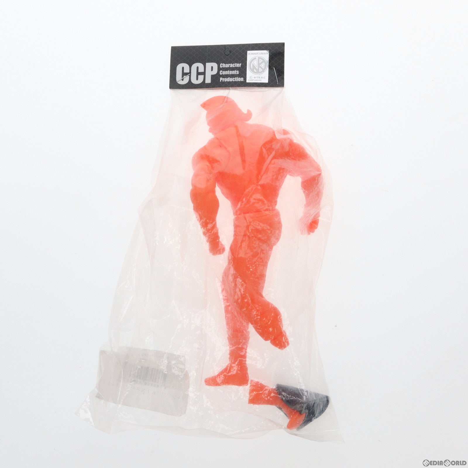 【中古即納】[SFT] CCP Muscular Collection キン肉マン KINスーツver.(オレンジ) 完成品 ソフビフィギュア CCP(19991231)